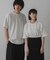 『一部WEB限定カラー』『ユニセックス』シシュウダンボールポンチショートスリーブTシャツ