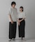 『一部WEB限定カラー』『ユニセックス』シシュウダンボールポンチショートスリーブTシャツ