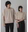 『一部WEB限定カラー』『ユニセックス』シシュウダンボールポンチショートスリーブTシャツ
