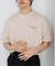 『一部WEB限定カラー』『ユニセックス』シシュウダンボールポンチショートスリーブTシャツ