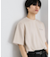 『一部WEB限定カラー』『ユニセックス』シシュウダンボールポンチショートスリーブTシャツ
