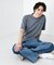 『一部WEB限定カラー』『ユニセックス』シシュウダンボールポンチショートスリーブTシャツ