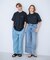 『一部WEB限定カラー』『ユニセックス』シシュウダンボールポンチショートスリーブTシャツ