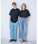 『一部WEB限定カラー』『ユニセックス』シシュウダンボールポンチショートスリーブTシャツ