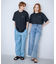 『一部WEB限定カラー』『ユニセックス』シシュウダンボールポンチショートスリーブTシャツ