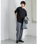 『一部WEB限定カラー』『ユニセックス』シシュウダンボールポンチショートスリーブTシャツ