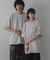 『一部WEB限定カラー』『ユニセックス』シシュウダンボールポンチショートスリーブTシャツ