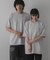 『一部WEB限定カラー』『ユニセックス』シシュウダンボールポンチショートスリーブTシャツ