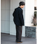 ウールライクダブルタックワイドパンツ