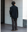 ウールライクダブルタックワイドパンツ