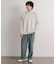 ウールライクダブルタックワイドパンツ