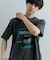 フェードロゴグラフィックTシャツ(5分袖)