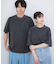 『ユニセックス』フェードポップアートフラワーTシャツ(5分袖)