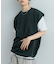 エクストラルーズドローコードノースリーブTシャツ
