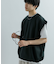 エクストラルーズドローコードノースリーブTシャツ
