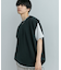 エクストラルーズドローコードノースリーブTシャツ
