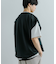 エクストラルーズドローコードノースリーブTシャツ