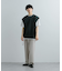 エクストラルーズドローコードノースリーブTシャツ