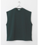 エクストラルーズドローコードノースリーブTシャツ