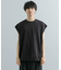 エクストラルーズドローコードノースリーブTシャツ
