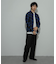 オンブレーチェックシャツ