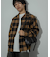 オンブレーチェックシャツ