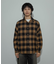 オンブレーチェックシャツ