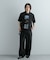 ロゴグラフィックTシャツ(5分袖) A