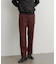 ハードツイルセンタープレスストレートパンツ