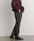 ハードツイルセンタープレスストレートパンツ