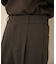ハードツイルセンタープレスストレートパンツ