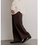 ハードツイルセンタープレスワイドパンツ