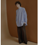 ハードツイルセンタープレスワイドパンツ