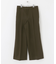 ハードツイルセンタープレスワイドパンツ