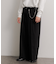 ハードツイルセンタープレスワイドパンツ
