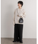ハードツイルセンタープレスワイドパンツ