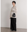 ハードツイルセンタープレスワイドパンツ
