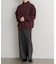 ハードツイルセンタープレスワイドパンツ