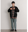 ウールライクダブルタックテーパードパンツ