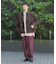 ウールライクダブルタックテーパードパンツ