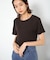 コンパクトベーシックTシャツ