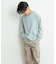 裏毛クルーネック切替スウェット(KIDS)