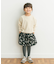 裏毛クルーネック切替スウェット(KIDS)