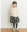 裏毛クルーネック切替スウェット(KIDS)