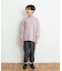 裏毛クルーネック切替スウェット(KIDS)