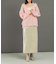 パテントストレートスカート