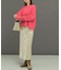 パテントストレートスカート