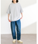 シルキーダンボールニットTシャツ