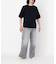 シルキーダンボールニットTシャツ