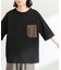 ナイロンポケット切替ハーフスリーブTEE